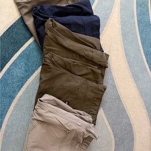4 Pairs of Shorts, and 1 pair of pants